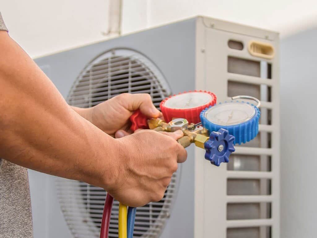 6 Signs Of A Heat Pump Freon Leak River Valley Air Conditioning